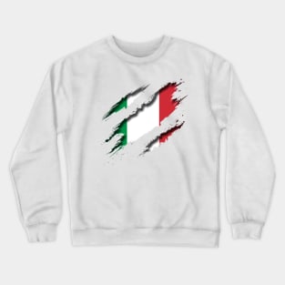 Italy Shredding Crewneck Sweatshirt